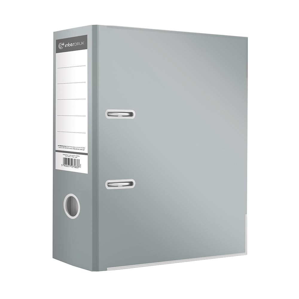 Segregator A4/75 szary Interdruk